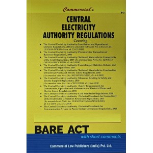 Commercial's Central Electricity Authority Regulations Bare Act 2023